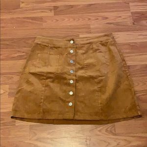Corduroy Skirt